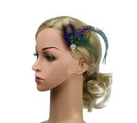 Fermaglio per capelli per ragazze, pavoni, mazzi di forcine per capelli, accessori per capelli con cristallo a becco d'anatra