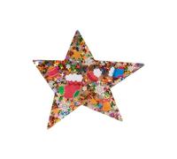 Fermaglio per capelli per ragazze, vischio, senza pieghe, gioielli, ornamenti, copricapo, vischio, stella, fermagli per capelli