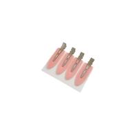 Fermaglio per capelli per salone di bellezza senza cuciture strumenti per il trucco professionale per parrucchieri fermagli per capelli per donne ragazze copricapo (rosa 4 pz-J1)
