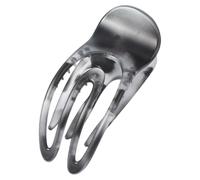 Fermaglio per capelli piatto in stile francese per uso quotidiano, forte morsetto per capelli strumento per lo styling dei capelli, supporto per coda di cavallo, clip per mascella per donne