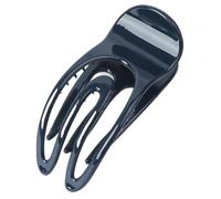 Fermaglio per capelli piatto stile francese con stampa di moda antiscivolo forte presa clip per le donne coda di cavallo titolare per uso quotidiano