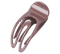 Fermaglio per capelli piatto stile francese per uso quotidiano forte morsetto per capelli strumento per lo styling dei capelli supporto per coda di cavallo clip per mascella per le donne