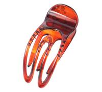 Fermaglio per capelli piatto stile francese per uso quotidiano forte morsetto per capelli strumento per lo styling dei capelli supporto per coda di cavallo clip per mascella per le donne