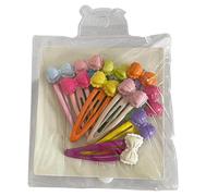 Fermaglio per capelli scatto da donna, graziose forcine per capelli per ragazze e donne, clip scatto sottili, spesse e ricci, belle mollette per viaggi, pendolari