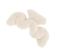 Fermaglio per capelli sfocato a forma di ondulata in peluche | Grandi fermagli per capelli per capelli sottili e spessi, lunghi, fermagli per donne e filo
