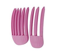 Fermaglio per capelli superiore, 2 bigodini per capelli dal volume naturale, non lascia traccia, bigodini per capelli senza traccia, strumento per lo styling dei capelli, forcina fissa sulla fronte