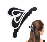 Fermaglio per capelli, supporto fisso per coda di cavallo, da donna, colori vivaci, strumento per lo styling dei capelli per sport, appuntamenti, serate, uso quotidiano, feste