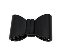 Fermaglio per capelli, tenuta forte, nero | Delicato sul cuoio capelluto, per la pelle sensibile dei bambini, comfort di lunga durata, rimozione per la vita quotidiana