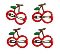 Fermaglio per capelli unico a forma di ananas per ragazze anni 2000 Clip laterale Fermagli per uva Divertente Casual Dolce Fresco Fotografia Puntelli Accessori per capelli leggeri per bambini