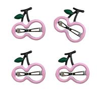 Fermaglio per capelli unico a forma di ananas per ragazze anni 2000 Clip laterale Fermagli per uva Divertente Casual Dolce Fresco Fotografia Puntelli Accessori per capelli leggeri per bambini