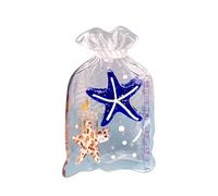 Fermaglio per capelli unico a tema mare con bottiglia galleggiante granchi stelle marine design pratico acetato accessorio per capelli per le donne