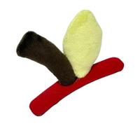 Fermaglio per capelli unico con stelo frutta Forcina creativa e divertente per donne e ragazze Elegante accessorio per capelli a barretta per uso quotidiano
