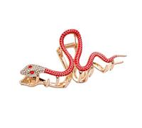 Fermaglio per capelli unico grande presa clip per capelli ornamento per capelli adorabile serpente artiglio clip per capelli ornamento per capelli
