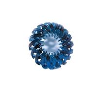 Fermaglio per capelli vintage a forma di nido di uccello, blu, piccolo, semplice, a forma di nido di uccello, da donna, espandibile, per coda di cavallo, fermagli per capelli alla moda