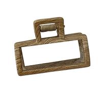 Fermaglio per capelli vintage per donne con venature del legno mollette per capelli bella forte supporto forcina accessori per capelli