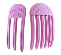 Fermaglio per capelli volumizzante a forma di teschio, 2 pettini modellanti per frangia soffici, senza traccia, per sollevamento delle radici dei capelli, strumenti volumizzanti per donne