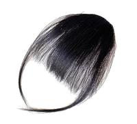 Fermaglio per capelli Wispy Bangs, clip in Bangs, Clip sulla fronte con veri capelli umani, Fidanzate sorelle scoppi con tempie Estensioni dei capelli quotidiane per fotografie, appuntamenti