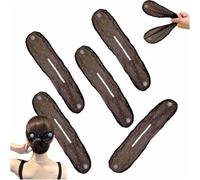 Fermaglio per chignon, per chignon, facile da usare per chignon, da donna, facile da usare e veloce (5 pezzi)