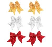 Fermaglio per Chioma Decorativo 6 Pezzi Fiocco Brillante