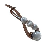 Fermaglio per coda di cavallo, alla , elegante, a banana, per donne e ragazze, per donne, nonne, mogli, figlie, fidanzate