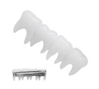 Fermaglio per denti, fermagli per capelli per fata dei denti, fermagli per capelli spaventosi, fermagli per capelli eleganti, fermagli per capelli eleganti, fermagli per capelli a denti, clip per