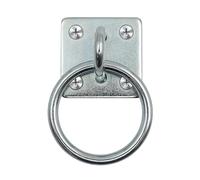 Fermaglio per finimenti da cavallo,Quadrata da Parete per Imbracatura,Anello di bloccaggio per - Forniture per Stalle Box Ranch Recinto Area Equitazione