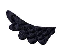 Fermaglio per frangia laterale, decorazioni per capelli, toppe da cucito, toppe per appassionati e moda decorazione ala destra