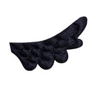 Fermaglio per frangia laterale, decorazioni per capelli, toppe da cucito, toppe per appassionati e moda decorazione ala destra
