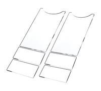 Fermaglio per la parete del divano, confezione da sei sofia trasparente in acrilico per parete | Protezione contro i raggi del divano Prevenzione del rischio di incendio Migliorata la circolazione