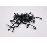 Fermaglio per lamponi per viticoltura e bacche, 100 pezzi, in plastica, 6,5 cm