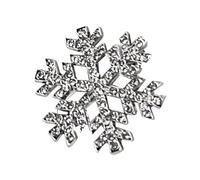 Fermaglio piatto a forma di fiocco di neve Balletcore copricapo mazzi clip elegante strass clip per capelli foto puntelli