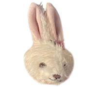 Fermaglio piatto a forma di orsetto creativo 2000 Balletcore grappoli ornamento adorabile animale peloso divertente ornamento