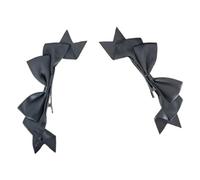 Fermaglio piatto gotico 2000s Balletcore copricapo mazzi clip elegante fiocco copricapo