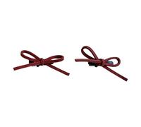 Fermaglio piatto per capelli da fata anni 2000, per balleccore, copricapo elegante con fiocco