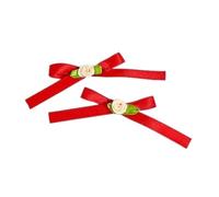 Fermaglio piatto per ragazze in stile anni '2000, ornamenti a sfera per donne e ragazze, grazioso fiore di balletto