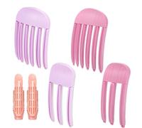 Fermaglio Soffice Pettine per Forma di Vento Frangia Voluminosa e Acconciature con Corona Alta Fermagli per Capelli Volumizzanti Istantanei da Donna per Capelli Corti e Spessi