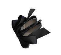 Fermaglio verticale a banana con fiocco coreano con perle finte, forcina per coda di cavallo, accessori per capelli alla moda da donna (06)