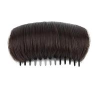 Fermaglio volumizzante per capelli con copertura in fibra realistica, cuscino professionale per eventi teatrali, occasioni speciali, pettine per capelli in rete traspirante