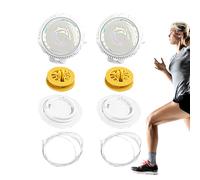 Fermalacci Per Scarpe - Senza Allacciatura Elastici Di Ricambio, Calzata Facile E Rapida, Di Bloccaggio Sicuro, Vestibilità Elastica Regolabile | Ļacci Resistenti Senza