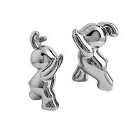 Fermalibri a forma di coniglio in ceramica, fermalibri creativi a forma di