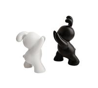 Fermalibri a forma di coniglio in ceramica, fermalibri creativi a forma di