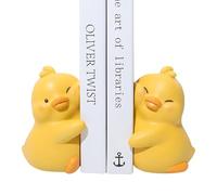 Fermalibri a forma di - Supporto per libro da scultura solido da 15 cm, adorabile divisorio per scaffale a forma di animale, strumento di supporto per letteratura a peso bilanciato, accento