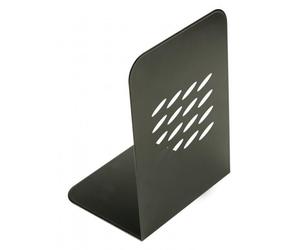 Fermalibri a L Q-Connect 134x190 mm nero Conf. 2 pezzi - KF03900