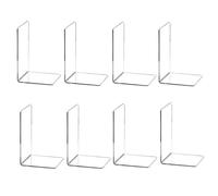 Fermalibri da scrivania a forma di L 6/8 pezzi per Libri