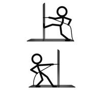 Fermalibri Decorativi, Design, Ferro Da Stiro, Fermalibri Per Scaffali, Férmalibri Antiscivolo, Versatilità Organizzativa, Per La Biblioteca Del Soggiorno Del Dormitorio 'ufficio Della