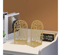 Fermalibri decorativi in metallo a forma di colibrì per la libreria