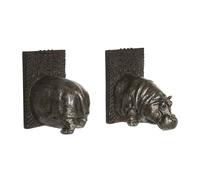 Fermalibri DKD Home Decor 15 x 11 x 17 cm Resina Coloniale