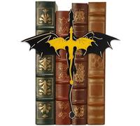 Fermalibri, drago, libreria, decorazione in legno, per libri, elegante libreria, design con drago, dona alla vostra libreria una decorazione alla moda