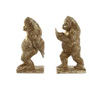 Fermalibri Home ESPRIT Resina Gorilla 13 x 12,5 x 24 cm