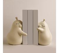 Fermalibri in ceramica a pera avvolgente per decorazioni per la casa,